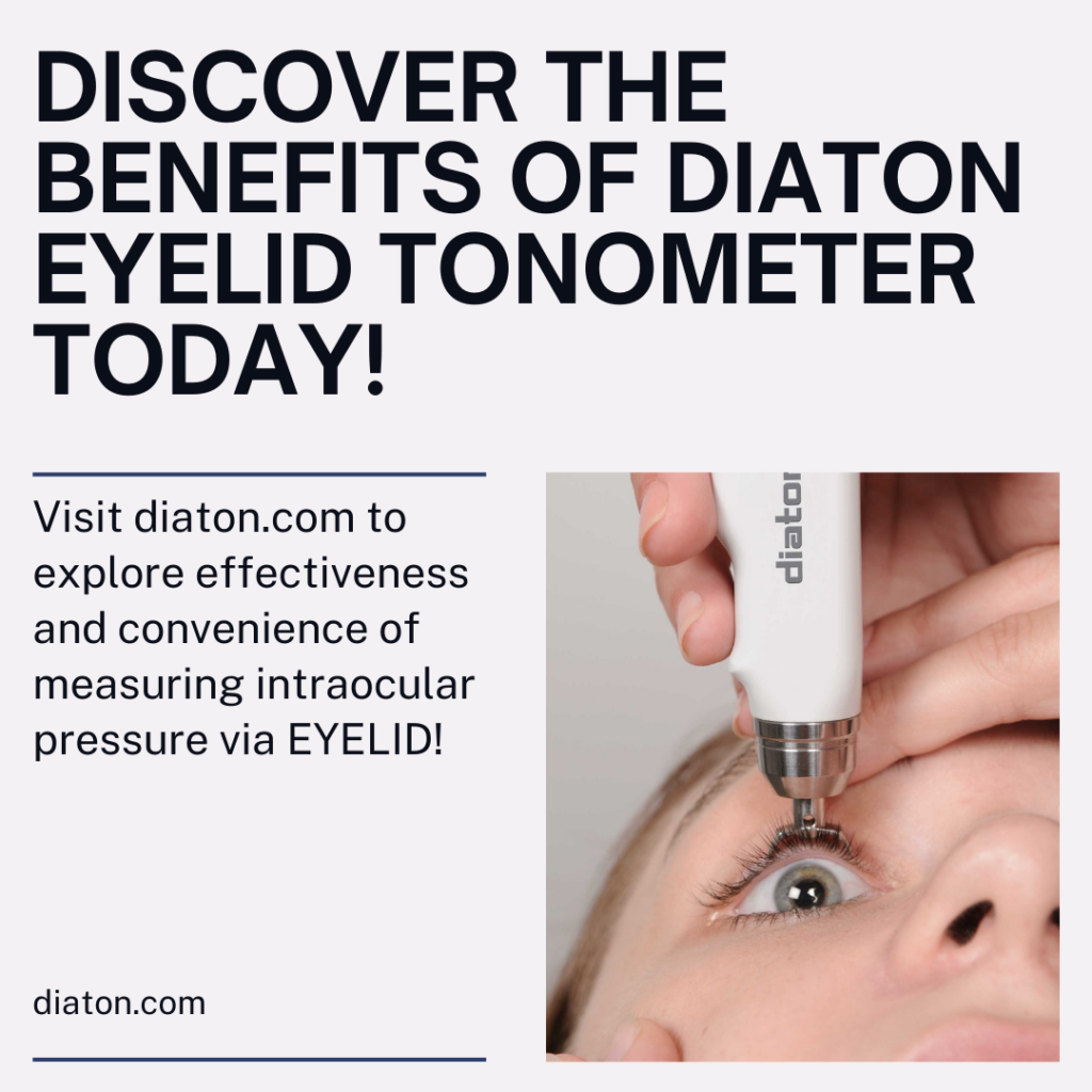 tonometer diaton tonometry through eyelid