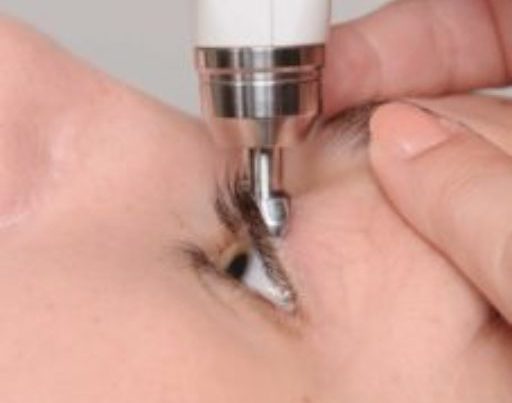 tonometer Diaton tonometry through eyelid