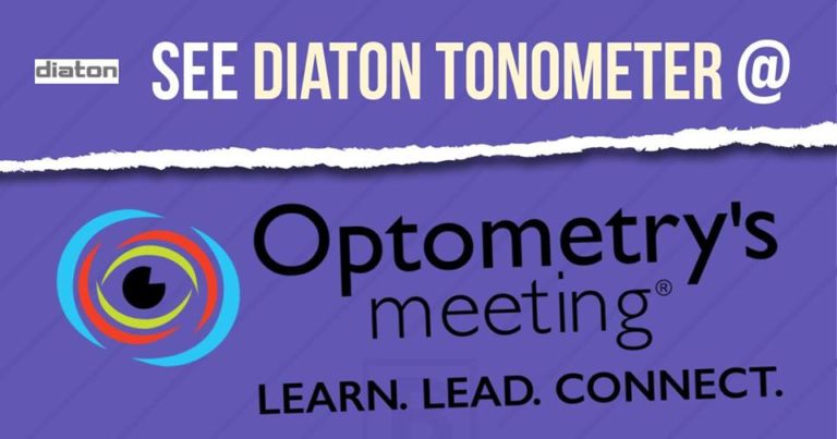 Diaton Tonometer in Optometrys Meeting AOA – Tonometer Diaton