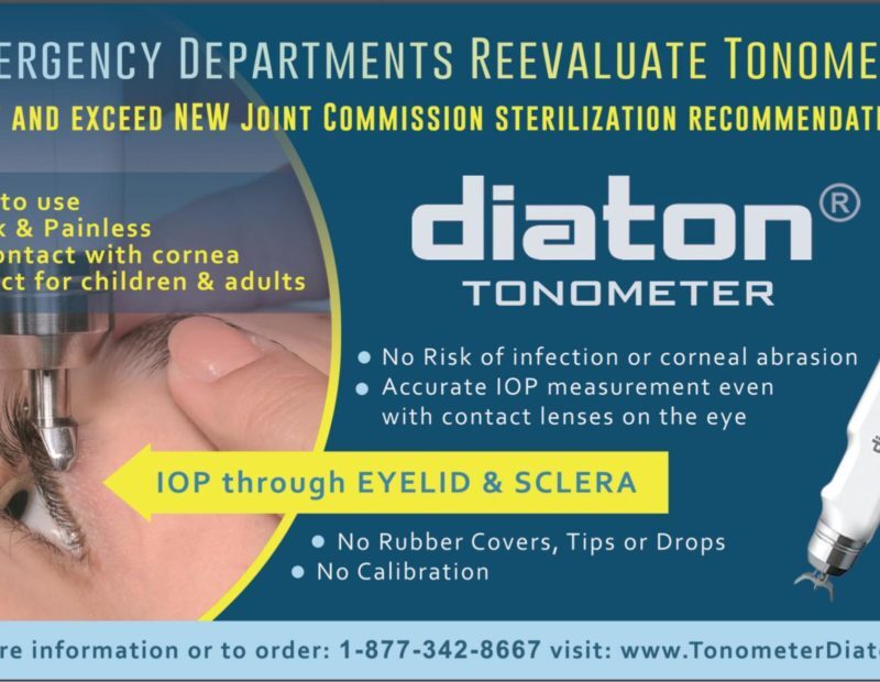 Emergency medicine tonometer diaton hospital and emergency depanrtment tonometer