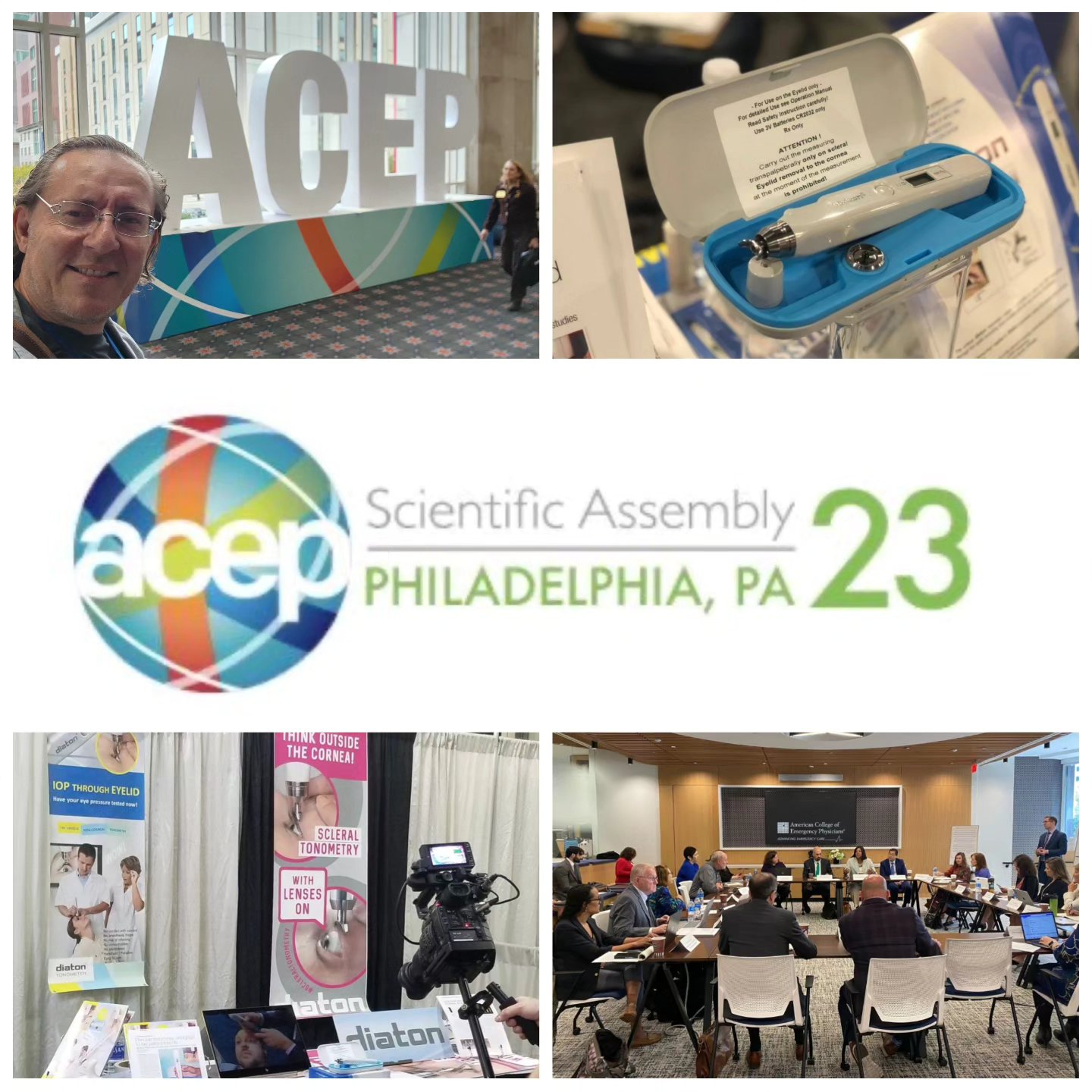 A Leap Forward in Eye Care: Diaton Tonometer’s Benefits in Hospital and Emergency Scenarios Presented at ACEP Scientific Assembly