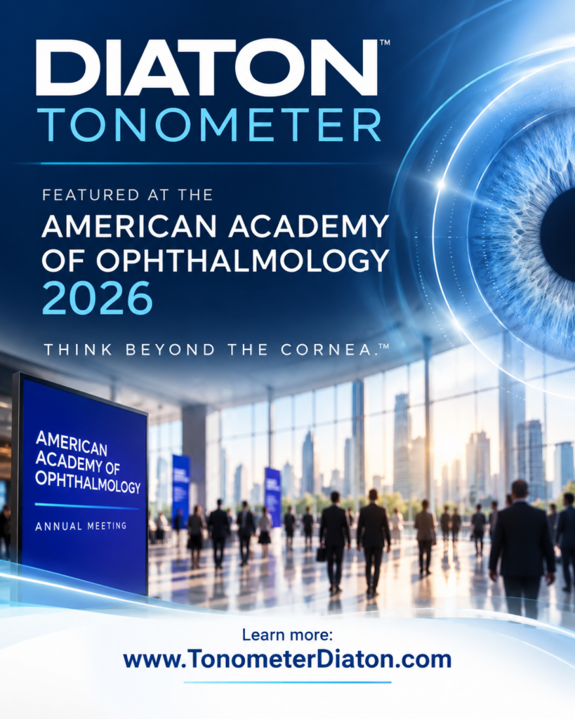 Diaton Tonometer featured at the American Academy of Ophthalmology